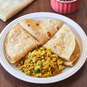 Egg Bhurji with 5 Tawa B roti