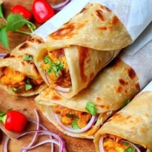 ACHARI PANEER TIKKA ROLL