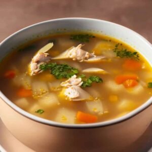 CHICKEN CLEAR SOUP