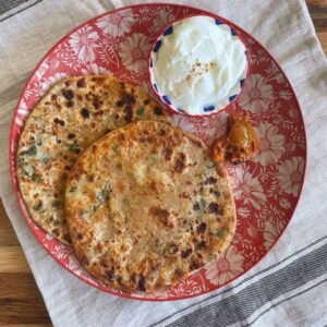 Paneer paratha