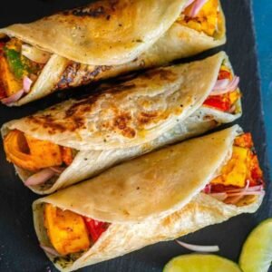 Paneer tikka Roll