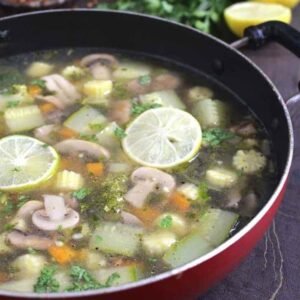 VEGETABLE CLEAR SOUP