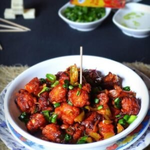 Paneer Manchurian Dry