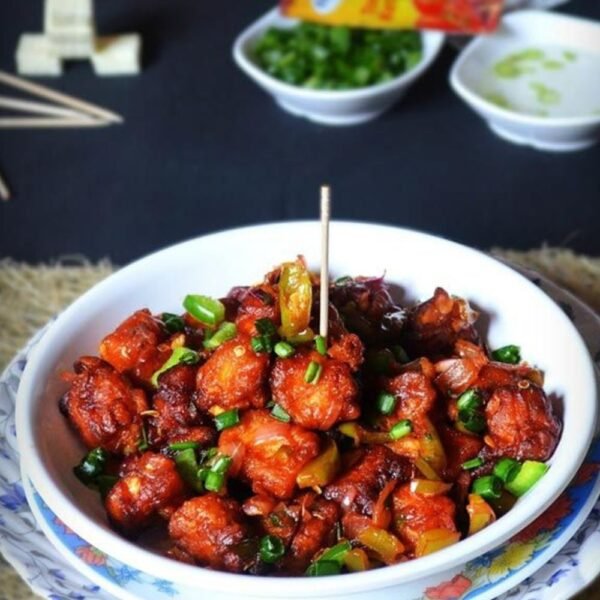Paneer Manchurian Dry